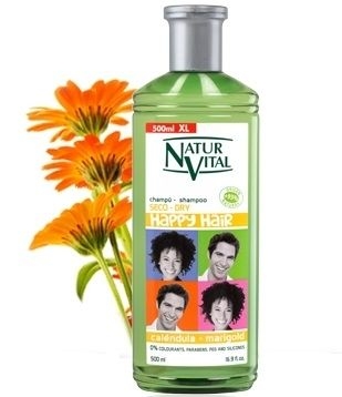 NaturVital Happy Hair Dry Kuru Saç Şampuanı